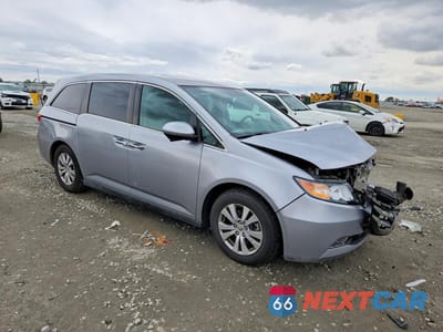 Czwarte zdjęcie samochodu z boku: 2016 HONDA ODYSSEY EXL VIN:5FNRL5H68GB120158 - miniatura