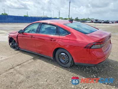 Drugie zdjęcie samochodu z przodu: 2025 HONDA ACCORD SE VIN:1HGCY1F46SA054438 - miniatura