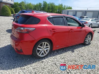 Trzecie zdjęcie samochodu z tyłu: 2014 LEXUS CT 200 VIN:JTHKD5BH7E2191004 - miniatura