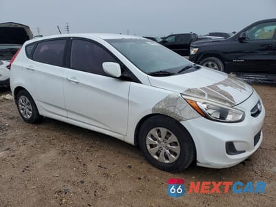 Czwarte zdjęcie samochodu z boku: 2015 HYUNDAI ACCENT GS VIN:KMHCT5AE1FU211832 - miniatura
