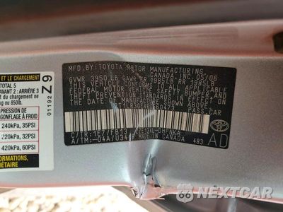 Zdjęcie 12 z 12 samochodu: 2006 TOYOTA MATRIX XR VIN:2T1LR30E46C560473 - miniatura