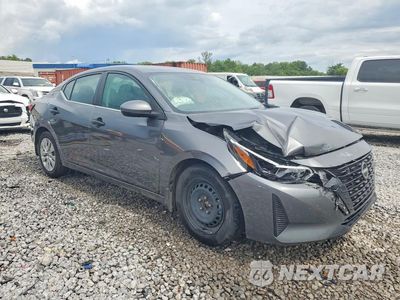 Czwarte zdjęcie samochodu z boku: 2025 NISSAN SENTRA S VIN:3N1AB8BV6SY253857 - miniatura