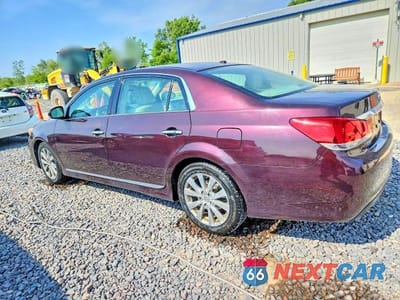 Drugie zdjęcie samochodu z przodu: 2011 TOYOTA AVALON LIMITED VIN:4T1BK3DB8BU437736 - miniatura