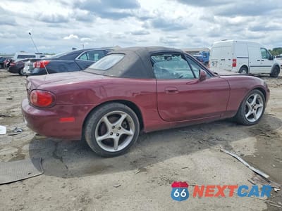 Trzecie zdjęcie samochodu z tyłu: 2003 MAZDA MX-5 MIATA BASE VIN:JM1NB353030304700 - miniatura