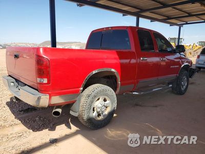 Trzecie zdjęcie samochodu z tyłu: 2005 DODGE RAM 2500 ST VIN:3D7KS28C85G798995 - miniatura