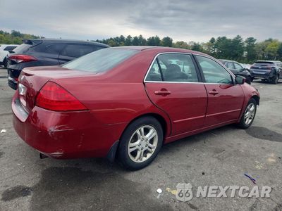 Trzecie zdjęcie samochodu z tyłu: 2007 HONDA ACCORD SE VIN:1HGCM56367A105678 - miniatura