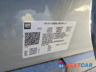 Zdjęcie 13 z 13 samochodu: 2023 CHEVROLET SUBURBAN K1500 HIGH COUNTRY VIN:1GNSKGKL8PR526022 - miniatura