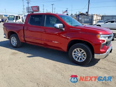 Czwarte zdjęcie samochodu z boku: 2024 CHEVROLET SILVERADO C1500 LT VIN:3GCPACE84RG388791 - miniatura