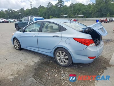 Drugie zdjęcie samochodu z przodu: 2014 HYUNDAI ACCENT GLS VIN:KMHCU4AE1EU754037 - miniatura