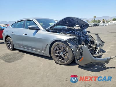Czwarte zdjęcie samochodu z boku: 2023 BMW I4 EDRIVE 40 VIN:WBY73AW06PFP91742 - miniatura