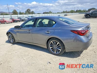 Drugie zdjęcie samochodu z przodu: 2022 INFINITI Q50 LUXE VIN:JN1EV7BP6NM310201 - miniatura