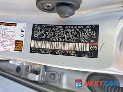 Zdjęcie 12 z 12 samochodu: 2017 TOYOTA PRIUS ONE VIN:JTDKBRFUXH3044552 - miniatura