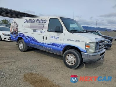 Czwarte zdjęcie samochodu z boku: 2008 FORD ECONOLINE E250 VAN VIN:1FTNS24L58DA05439 - miniatura