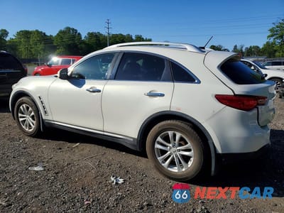 Drugie zdjęcie samochodu z przodu: 2010 INFINITI FX35 BASE VIN:JN8AS1MW2AM852402 - miniatura