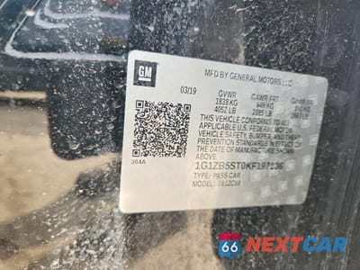 Zdjęcie 12 z 12 samochodu: 2019 CHEVROLET MALIBU LS VIN:1G1ZB5ST0KF197136 - miniatura