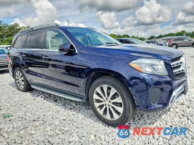Czwarte zdjęcie samochodu z boku: 2017 MERCEDES-BENZ GLS 450 4MATIC VIN:4JGDF6EE7HA793239 - miniatura