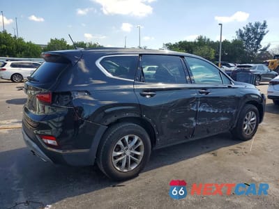 Trzecie zdjęcie samochodu z tyłu: 2019 HYUNDAI SANTA FE SE VIN:5NMS2CAD5KH049316 - miniatura