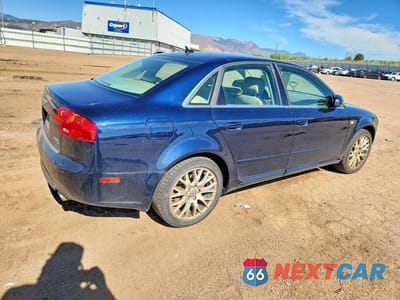 Trzecie zdjęcie samochodu z tyłu: 2008 AUDI A4 2.0T QUATTRO VIN:WAUDF78E08A140528 - miniatura