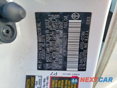 Zdjęcie 12 z 12 samochodu: 2016 TOYOTA CAMRY SE VIN:4T1BF1FK0GU227872 - miniatura