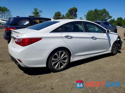 Trzecie zdjęcie samochodu z tyłu: 2014 HYUNDAI SONATA SE 2.0T VIN:5NPEC4AB8EH813844 - miniatura