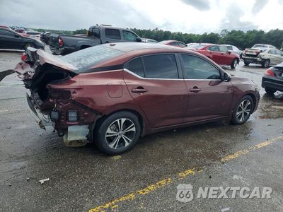 Trzecie zdjęcie samochodu z tyłu: 2022 NISSAN SENTRA SV VIN:3N1AB8CV0NY232019 - miniatura