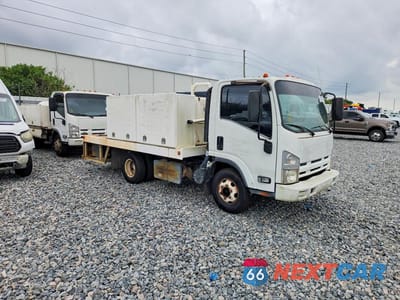 Czwarte zdjęcie samochodu z boku: 2013 ISUZU NPR HD VIN:JALC4W161D7000804 - miniatura