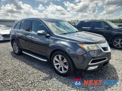Czwarte zdjęcie samochodu z boku: 2013 ACURA MDX ADVANCE VIN:2HNYD2H66DH509033 - miniatura