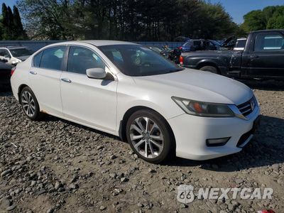 Czwarte zdjęcie samochodu z boku: 2014 HONDA ACCORD VIN:1HGCR2F52EA278578 - miniatura