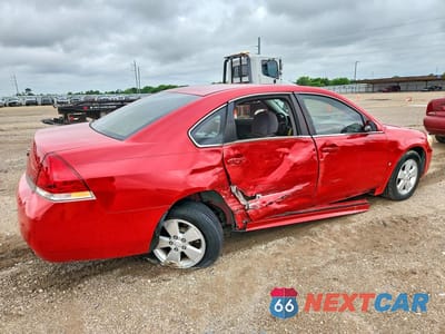 Trzecie zdjęcie samochodu z tyłu: 2010 CHEVROLET IMPALA LT VIN:2G1WB5EKXA1111312 - miniatura