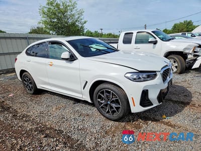 Czwarte zdjęcie samochodu z boku: 2023 BMW X4 XDRIVE30I VIN:5UX33DT04P9P87448 - miniatura