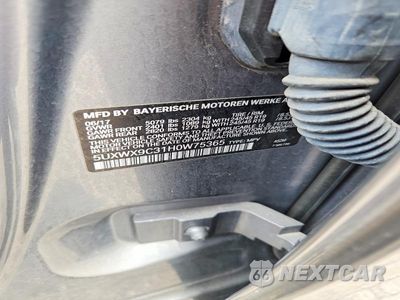 Zdjęcie 13 z 13 samochodu: 2017 BMW X3 XDRIVE28I VIN:5UXWX9C31H0W75365 - miniatura
