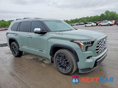 Czwarte zdjęcie samochodu z boku: 2025 TOYOTA SEQUOIA 1794 EDITION VIN:7SVAAABA7SX063528 - miniatura