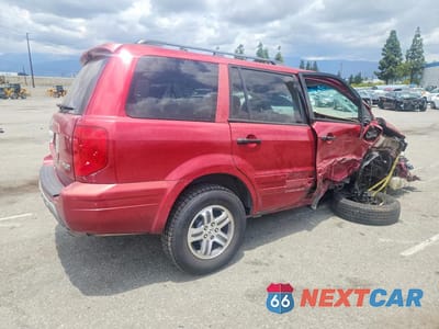 Trzecie zdjęcie samochodu z tyłu: 2005 HONDA PILOT EXL VIN:2HKYF18795H569903 - miniatura