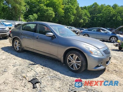 Czwarte zdjęcie samochodu z boku: 2012 INFINITI G37 SEDAN X VIN:JN1CV6AR8CM680003 - miniatura