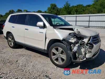 Czwarte zdjęcie samochodu z boku: 2012 TOYOTA HIGHLANDER LIMITED VIN:5TDDK3EH0CS101861 - miniatura