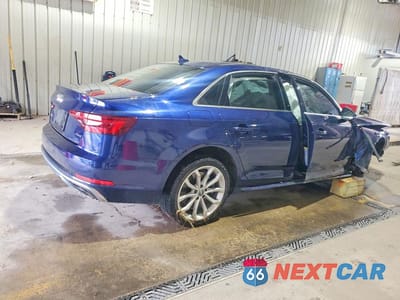 Trzecie zdjęcie samochodu z tyłu: 2019 AUDI A4 PREMIUM PLUS VIN:WAUENAF40KA018872 - miniatura
