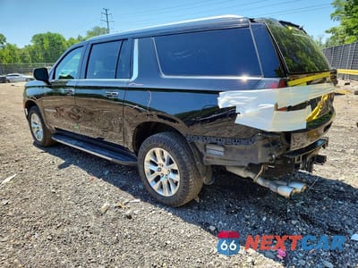 Drugie zdjęcie samochodu z przodu: 2023 CHEVROLET SUBURBAN K1500 PREMIER VIN:1GNSKFKD9PR273764 - miniatura