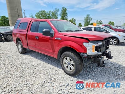 Czwarte zdjęcie samochodu z boku: 2020 FORD F150 SUPER CAB VIN:1FTEX1EB8LFB32717 - miniatura