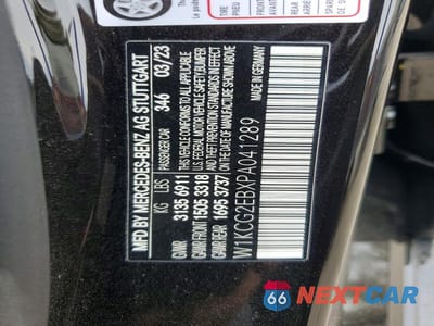 Zdjęcie 13 z 13 samochodu: 2023 MERCEDES-BENZ EQS 450 VIN:W1KCG2EBXPA041289 - miniatura