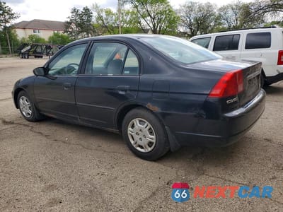 Drugie zdjęcie samochodu z przodu: 2001 HONDA CIVIC LX VIN:JHMES16521S008405 - miniatura