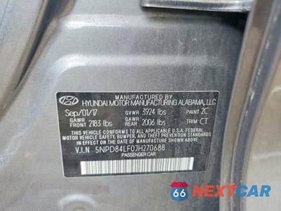 Zdjęcie 12 z 12 samochodu: 2018 HYUNDAI ELANTRA VALUE EDITION VIN:5NPD84LF0JH270688 - miniatura