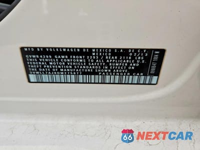 Zdjęcie 12 z 12 samochodu: 2013 VOLKSWAGEN JETTA TDI VIN:3VWLL7AJ8DM275877 - miniatura