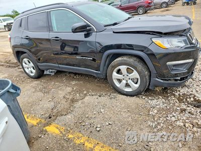 Czwarte zdjęcie samochodu z boku: 2019 JEEP COMPASS LATITUDE VIN:3C4NJDBB9KT846531 - miniatura