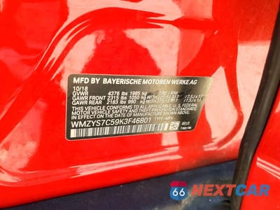 Zdjęcie 12 z 12 samochodu: 2019 MINI COOPER COUNTRYMAN VIN:WMZYS7C59K3F46801 - miniatura