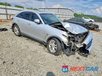 Czwarte zdjęcie samochodu z boku: 2014 INFINITI QX70 BASE VIN:JN8CS1MU7EM450971 - miniatura