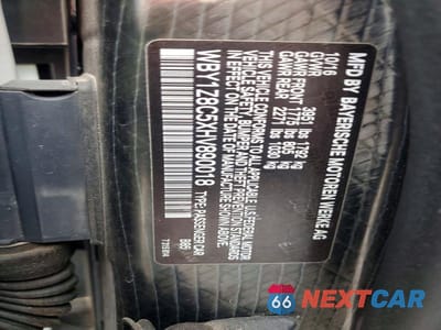 Zdjęcie 13 z 13 samochodu: 2017 BMW I3 REX VIN:WBY1Z8C5XHV890018 - miniatura
