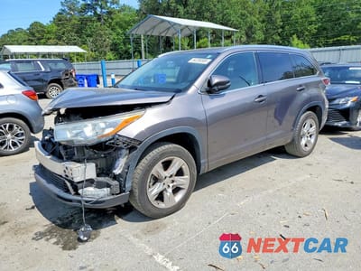 2015 TOYOTA HIGHLANDER LIMITED 5TDYKRFH0FS104170 - główne zdjęcie licytacji z USA - miniatura