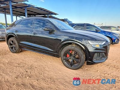 Czwarte zdjęcie samochodu z boku: 2022 AUDI Q8 PREMIUM PLUS VIN:WA1BVBF14ND026648 - miniatura