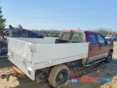 Trzecie zdjęcie samochodu z tyłu: 2004 FORD F250 SUPER DUTY VIN:1FTNW21P24EA47843 - miniatura
