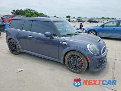 Czwarte zdjęcie samochodu z boku: 2014 MINI COOPER CLUBMAN JCW VIN:WMWMH9C57ET377501 - miniatura